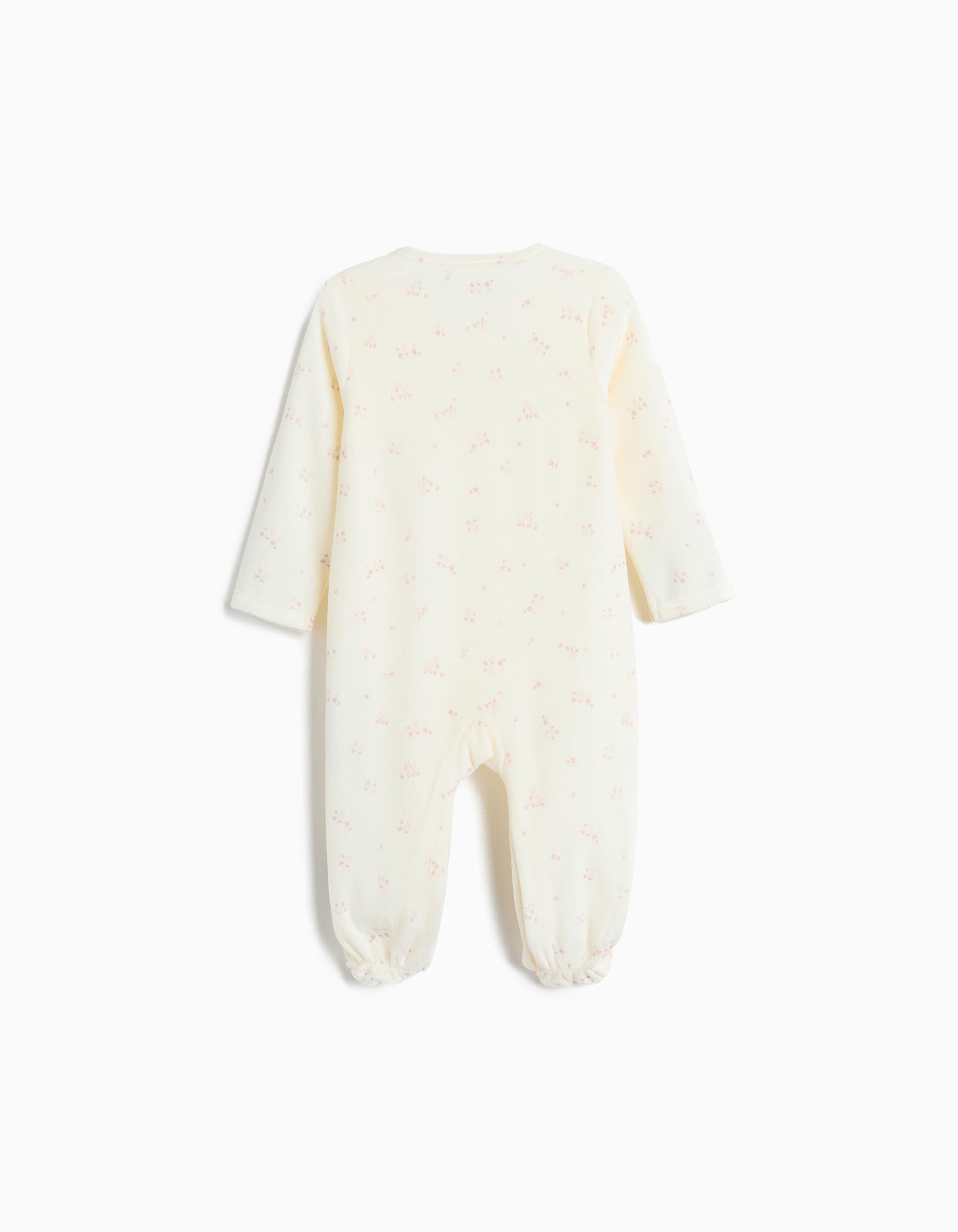 Comprar Online Pack 2 Babygrows Veludo, Rec&eacute;m-Nascido, Lil&aacute;s Claro