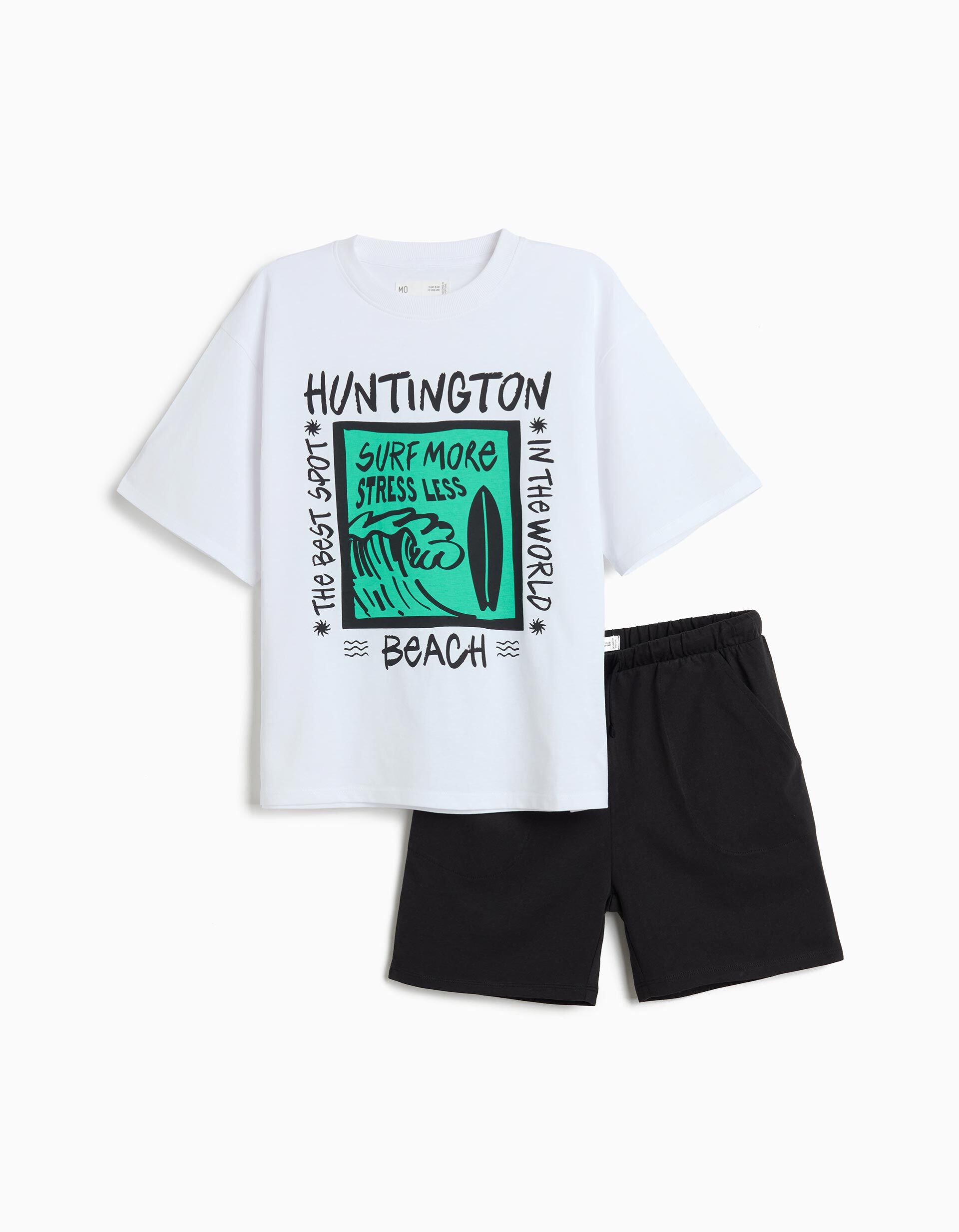 Comprar Online Conjunto T-shirt e Cal&ccedil;&otilde;es, Menino, Preto