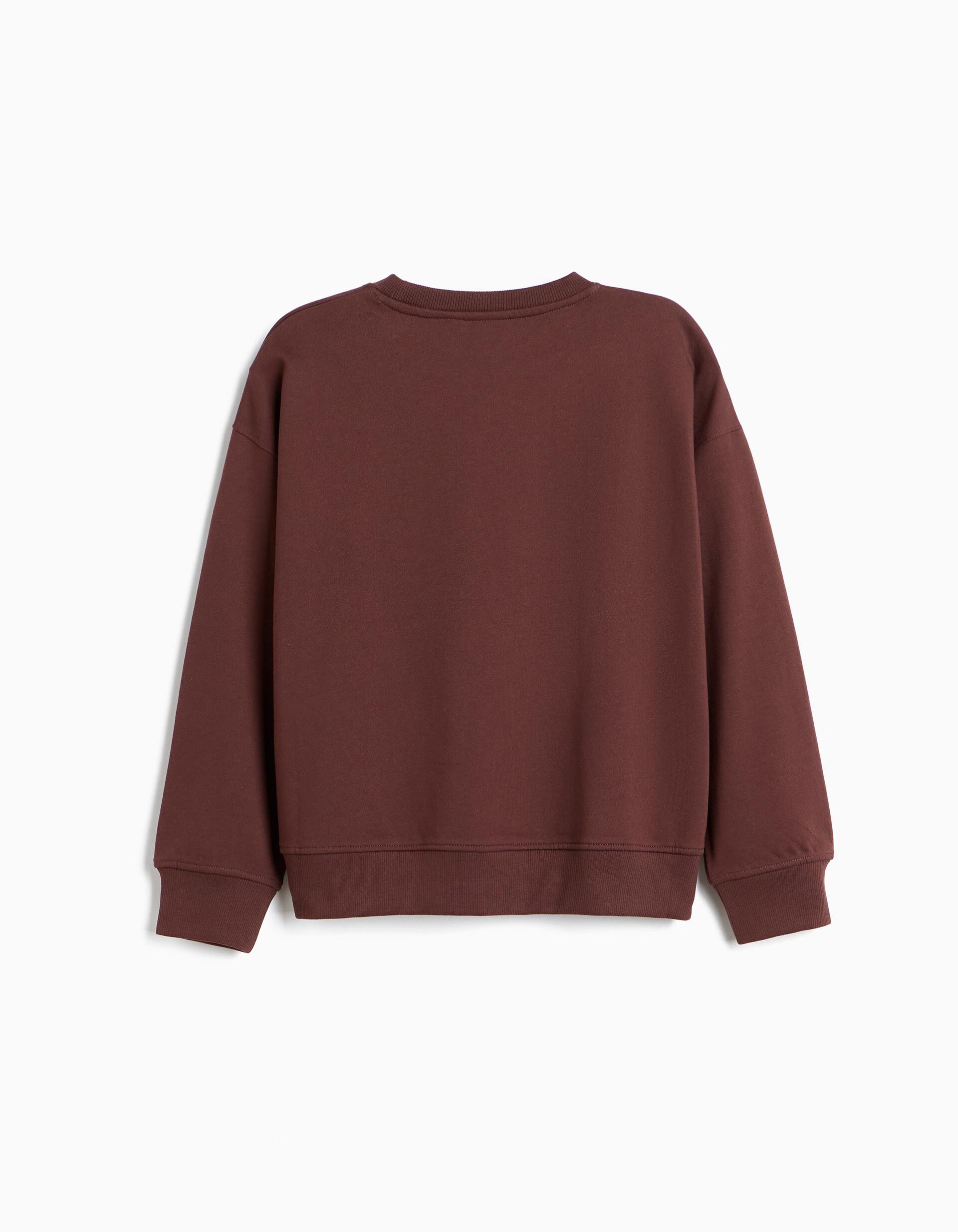 Comprar Online Sweatshirt Cardada 'Cinnamoroll', Menina, Castanho
