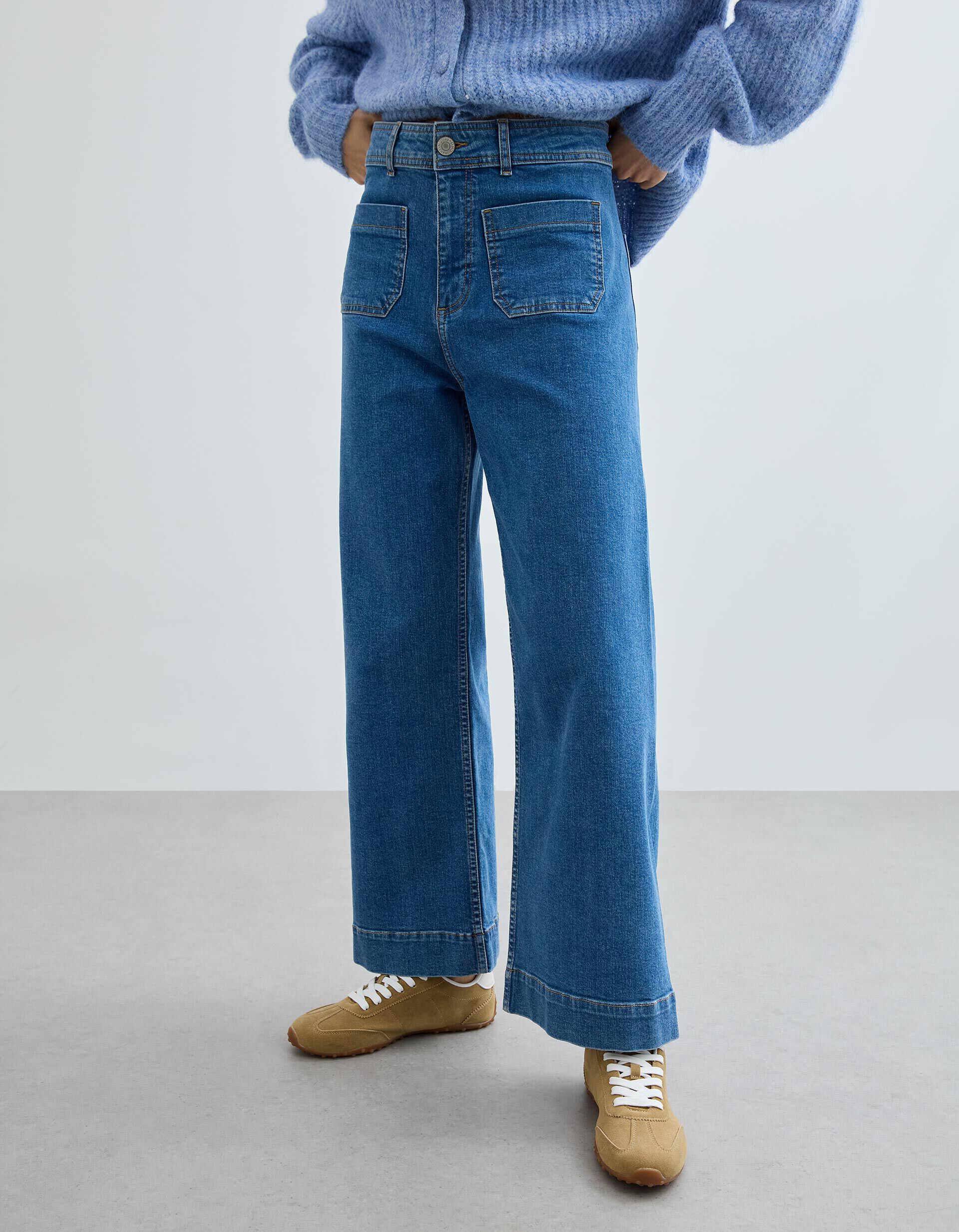 Comprar Online Cal&ccedil;as de Ganga, Mulher, Azul 