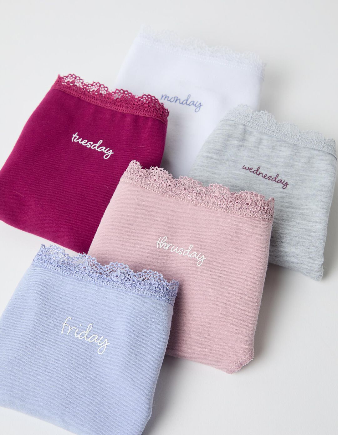 Pack 5 Cuecas, Mulher, Multicor