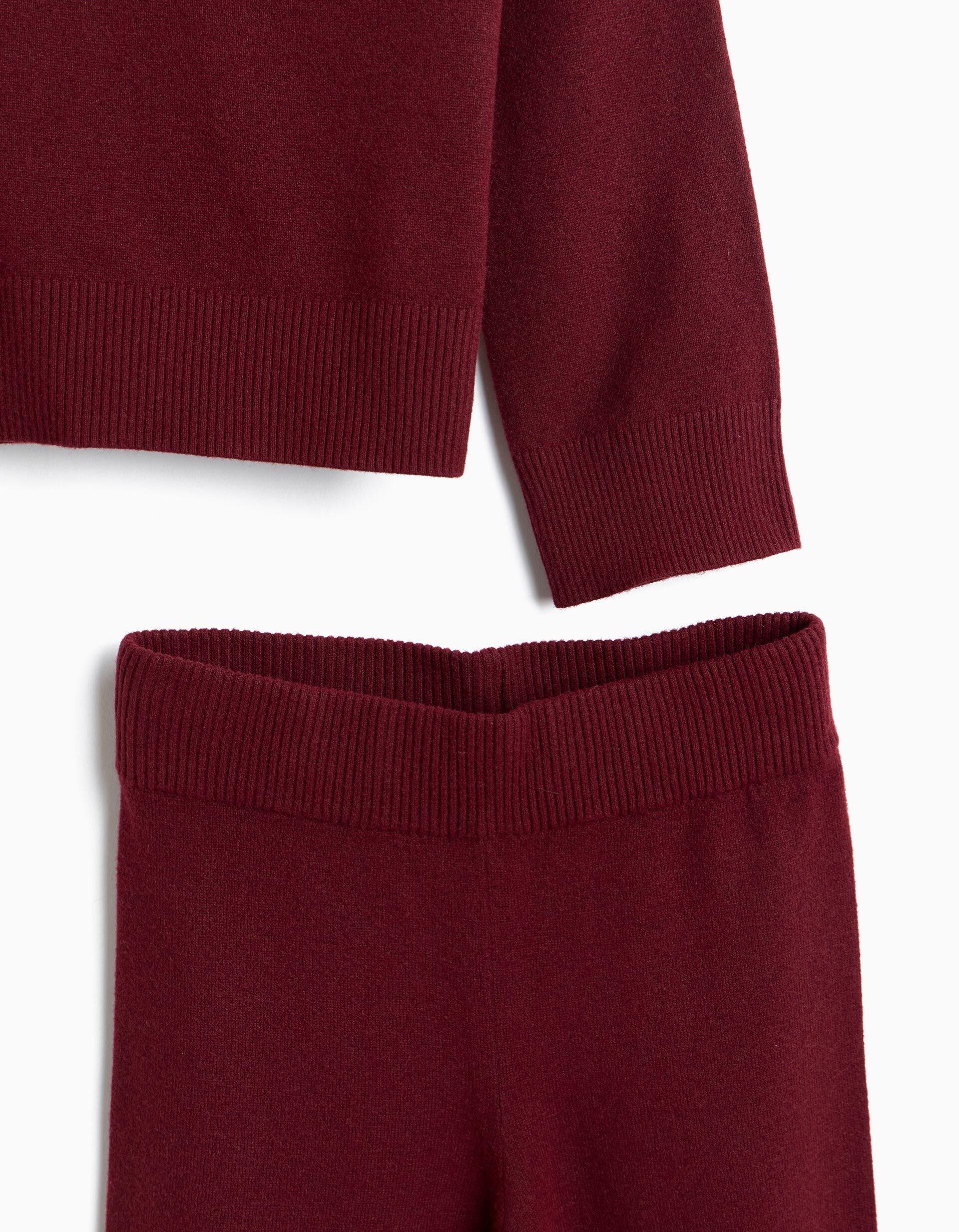 Comprar Online Conjunto De Malha, Menina, Vermelho Escuro
