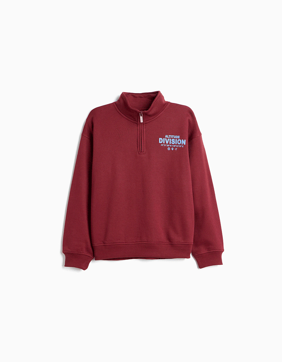 Comprar Online Sweatshirt, Menino, Vermelho Escuro