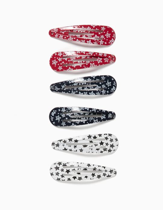 Pack of 3 Pairs of Hair Clips