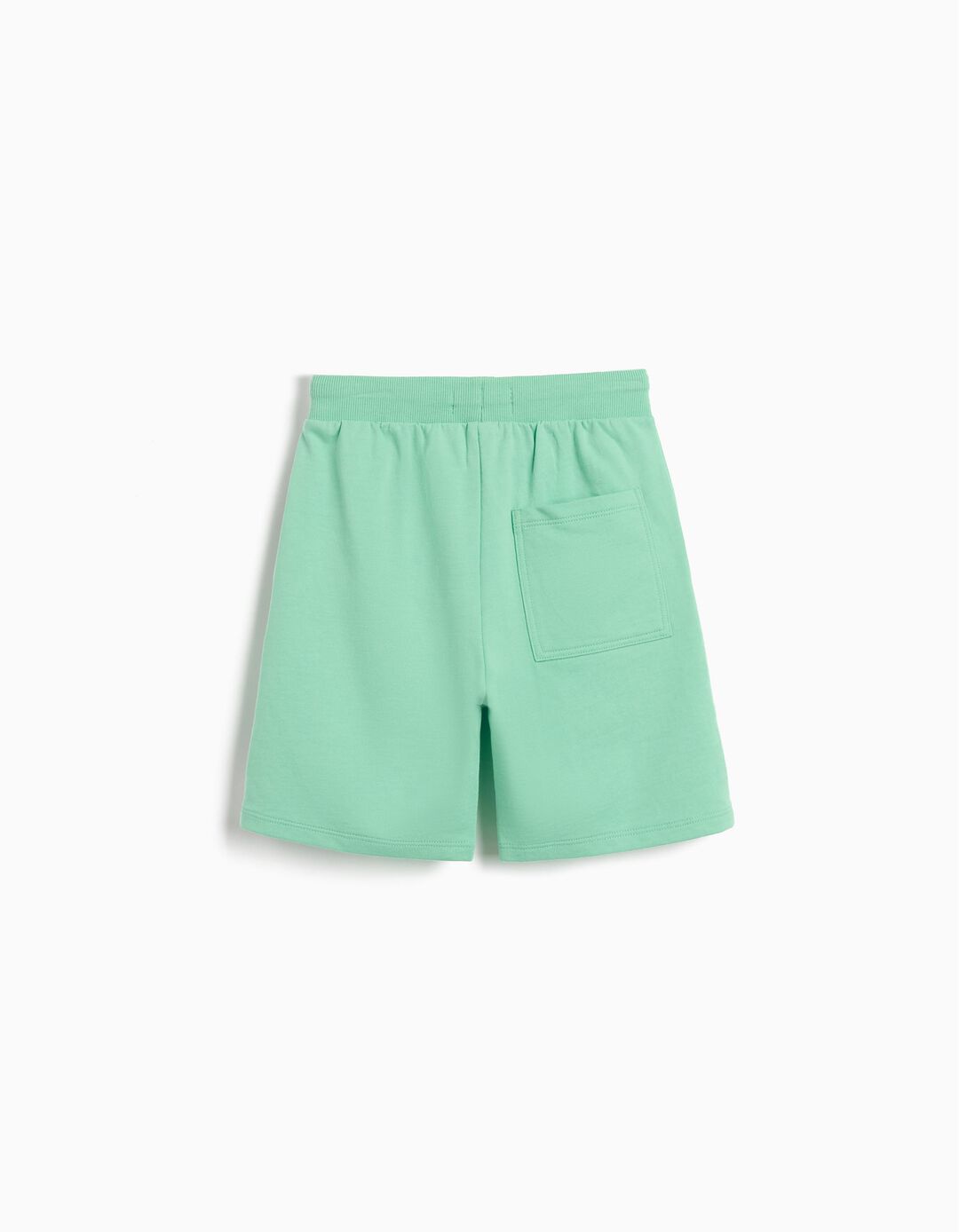 Calções Fleece, Menino, Verde Claro