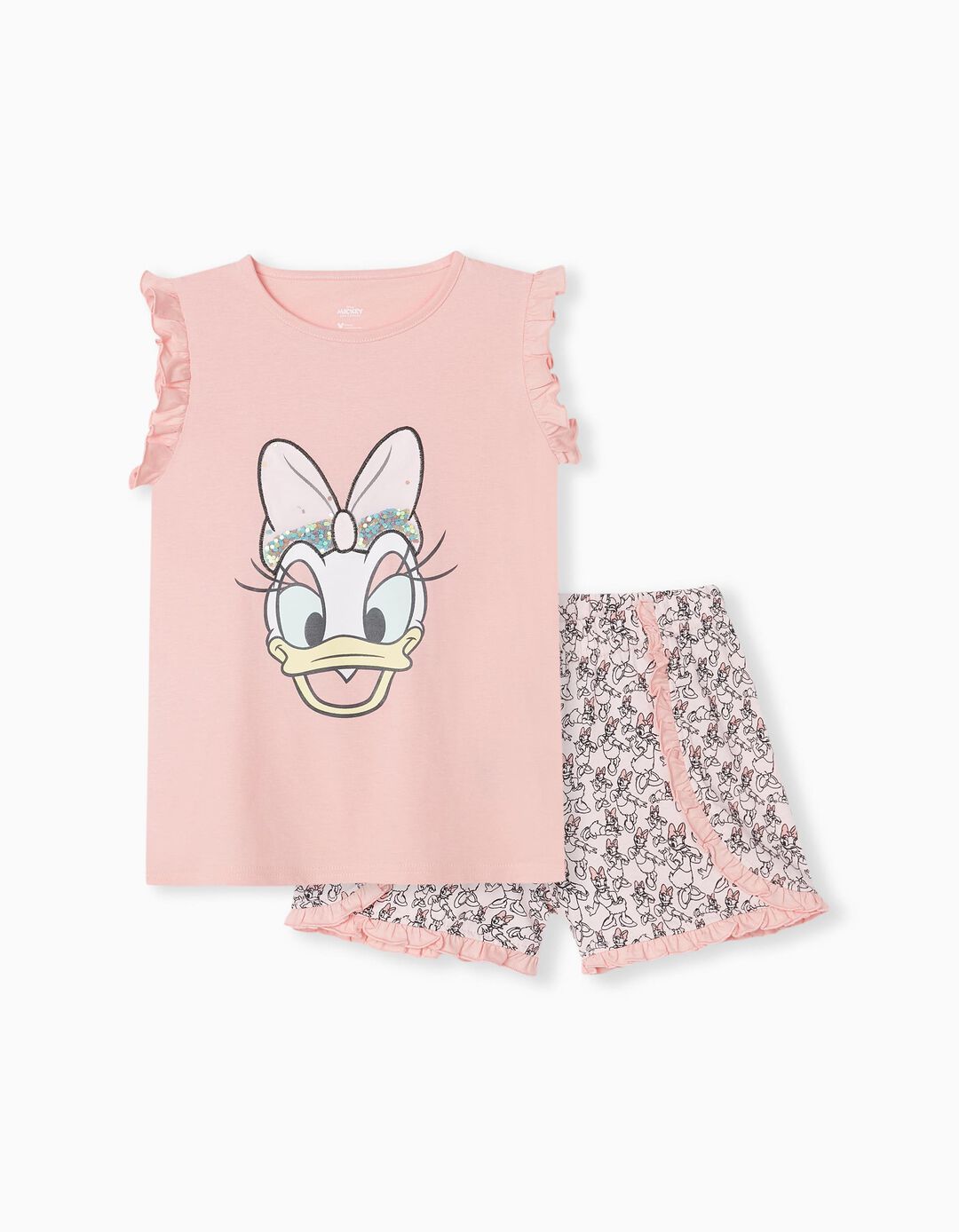 Pijama 'Disney', Menina, Rosa Claro