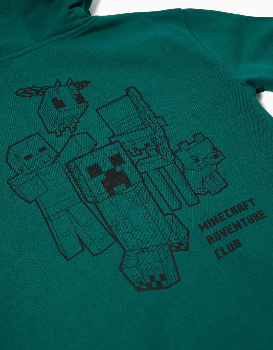 Casaco com Capuz 'Minecraft', Menino, Verde