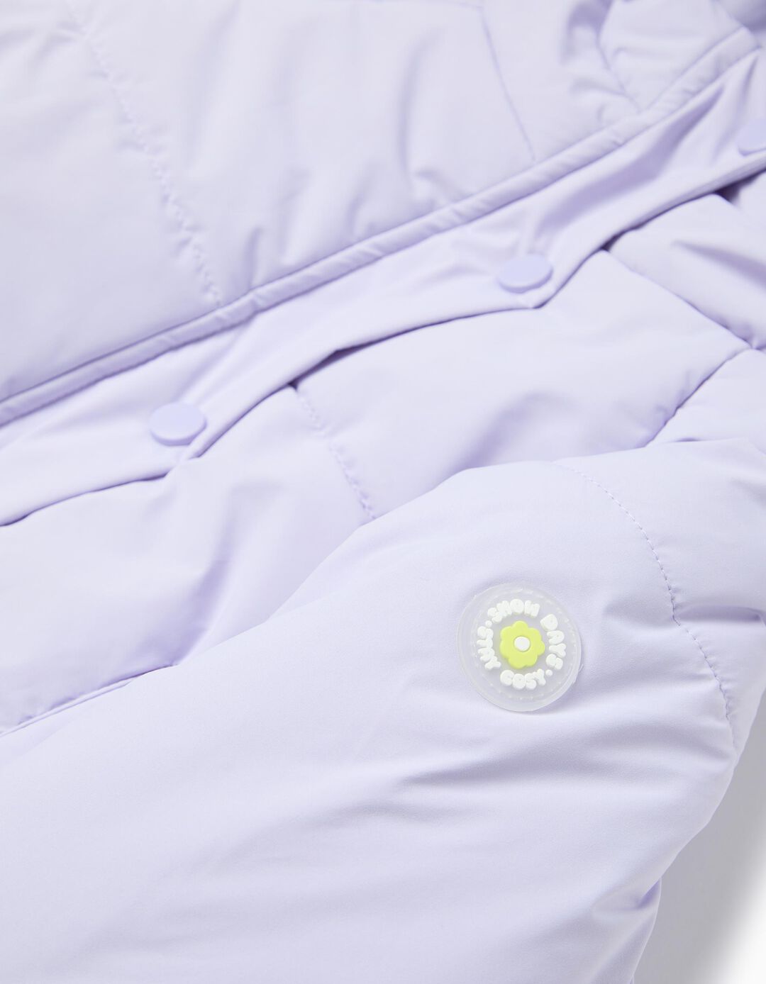 Casaco Acolchoado, Menina, Lilás Claro