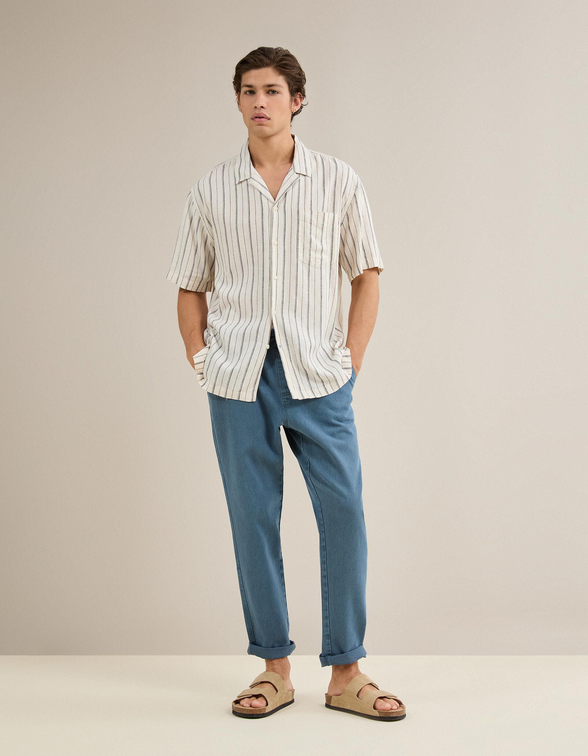 Comprar Online Cal&ccedil;as Joggers, Homem, Azul