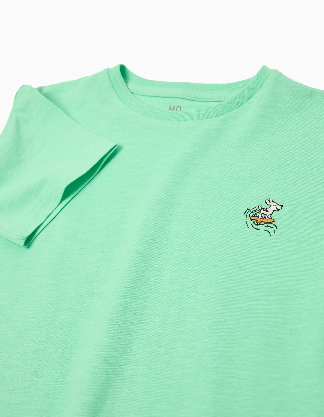 T-shirt, Menino, Verde Claro