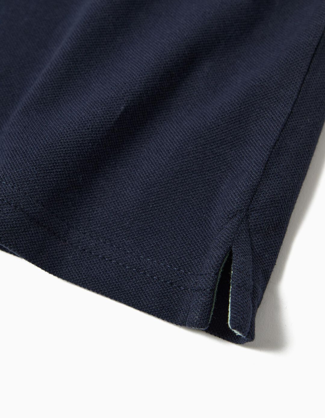 Polo Piquet, Menino, Azul Escuro