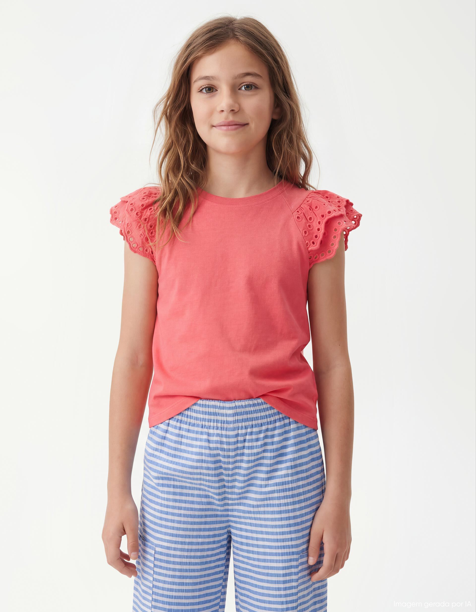 Comprar Online T-shirt, Menina, Rosa Escuro