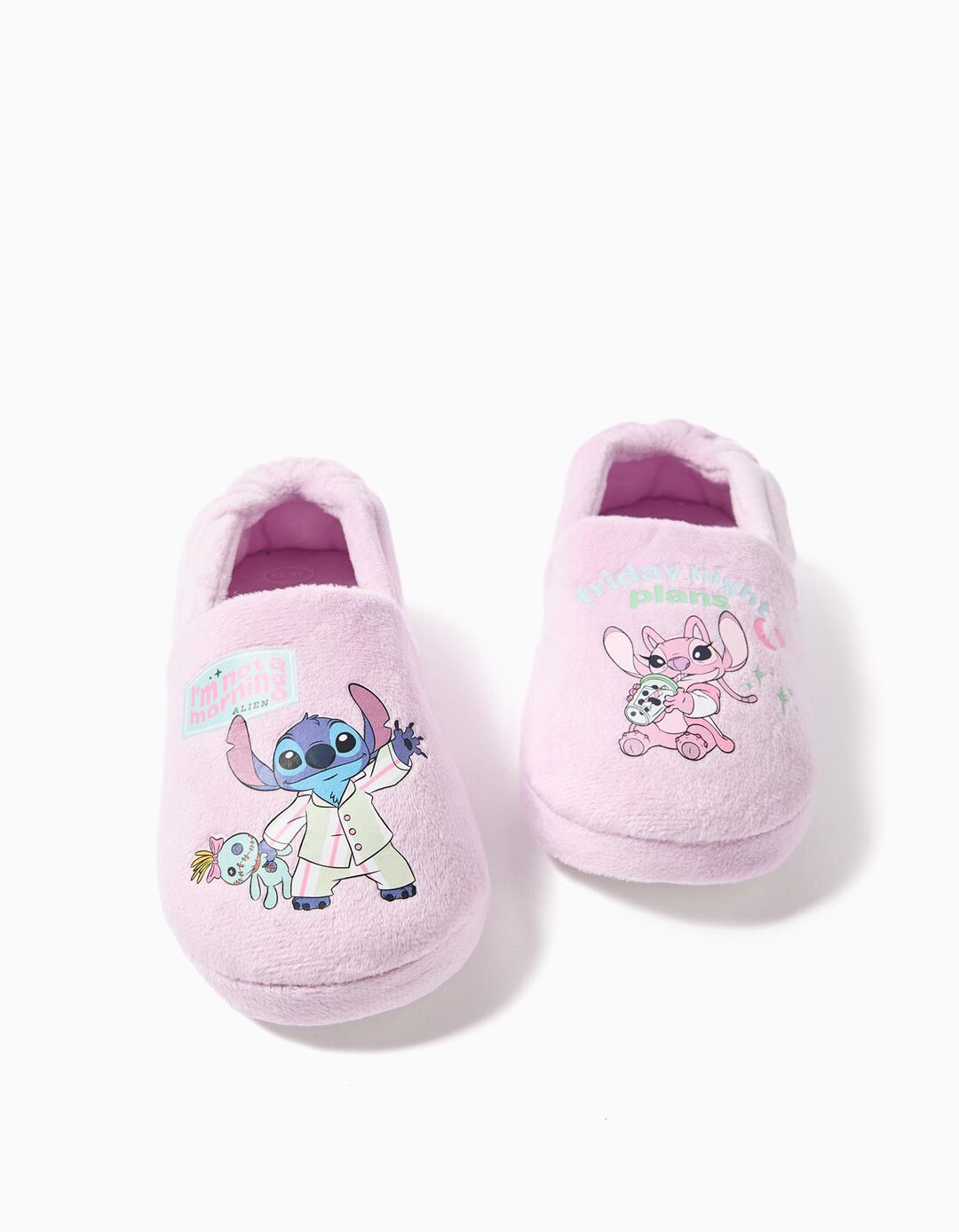 Pantufas 'Stitch' ©Disney, Menina, Roxo Claro