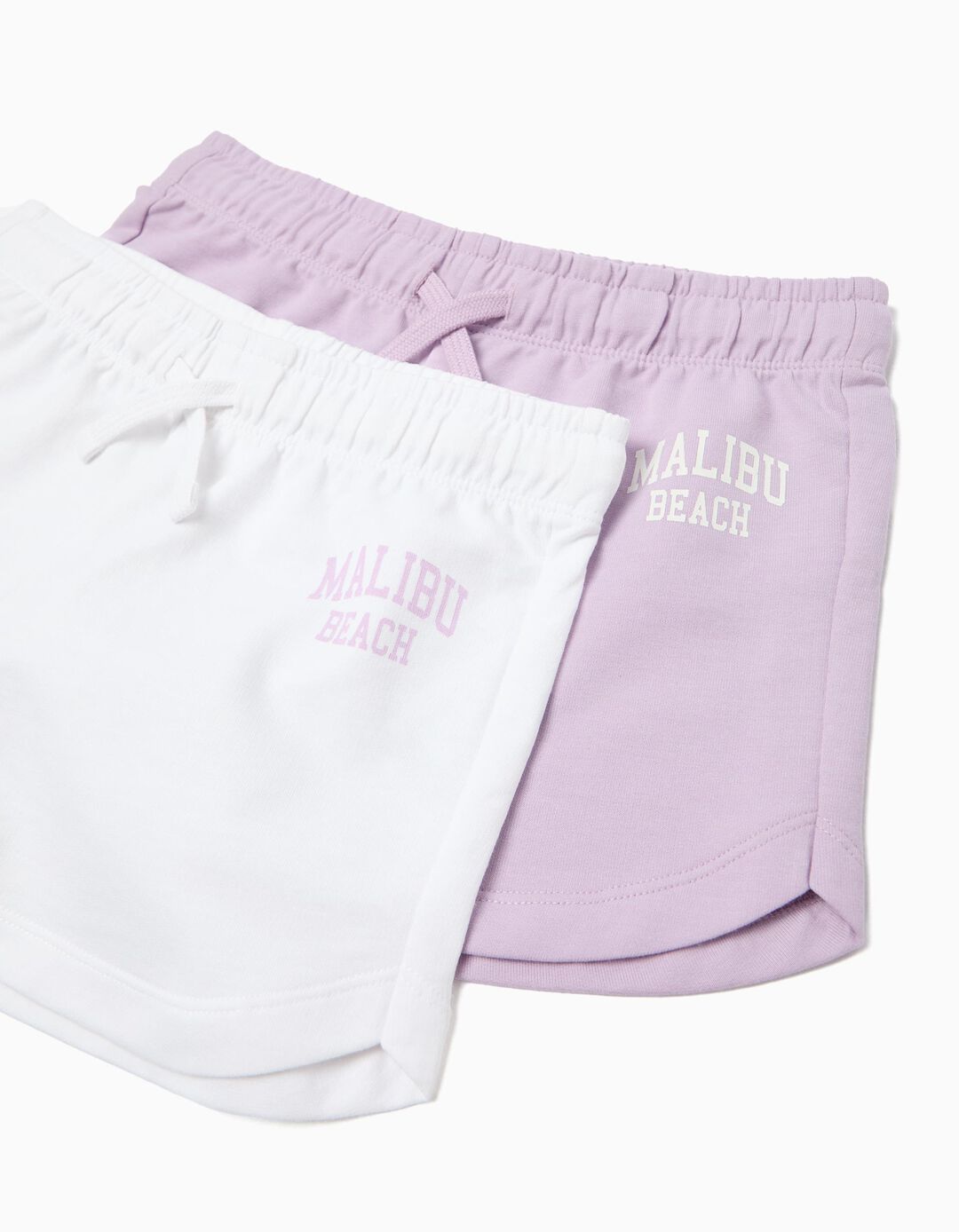 Pack 2 Cal&ccedil;&otilde;es, Menina, Roxo Claro