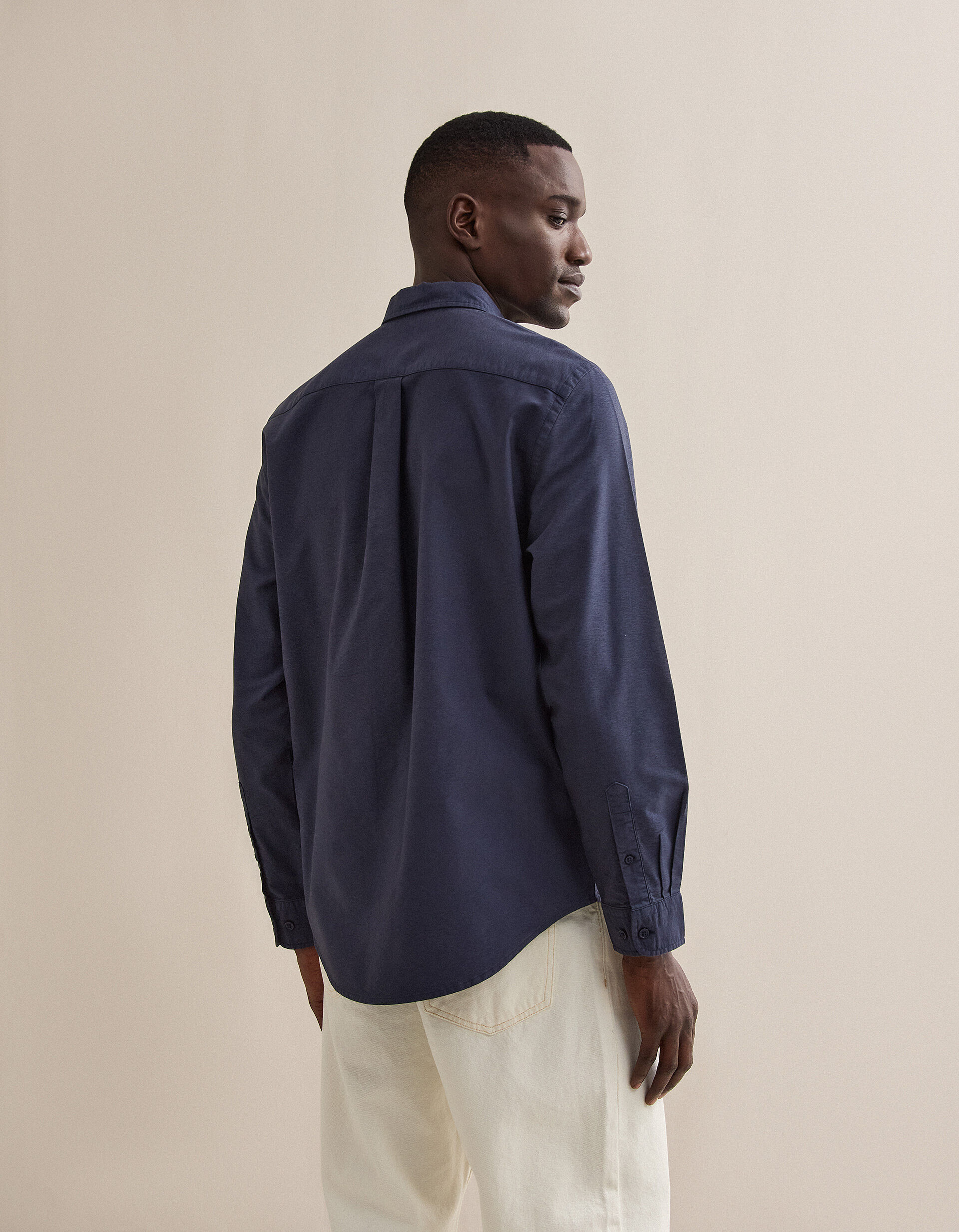 Comprar Online Camisa Oxford, Homem, Azul Escuro