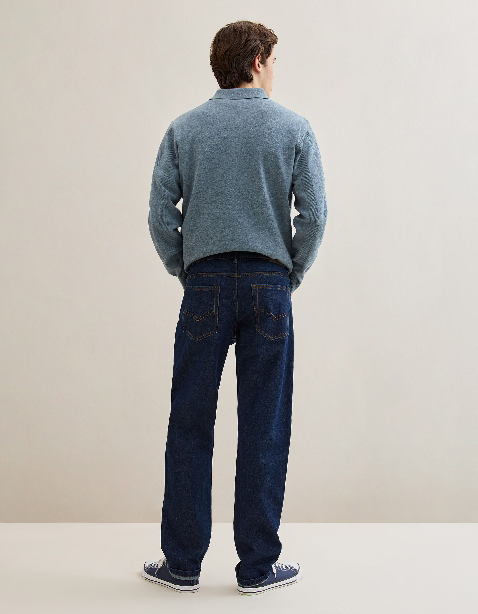 Comprar Online Cal&ccedil;as de Ganga 'Straight Fit', Homem, Azul 