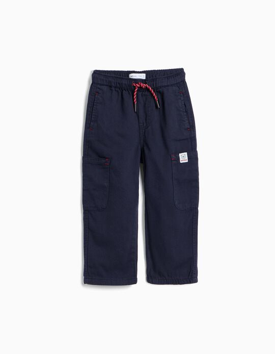 Comprar Online Cal&ccedil;as Jogger, Menino, Azul Escuro