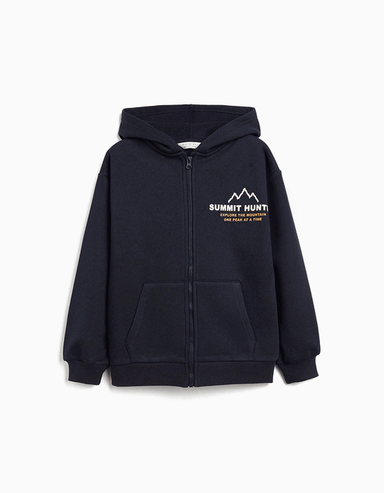 Comprar Online Casaco com Capuz, Menino, Azul Escuro