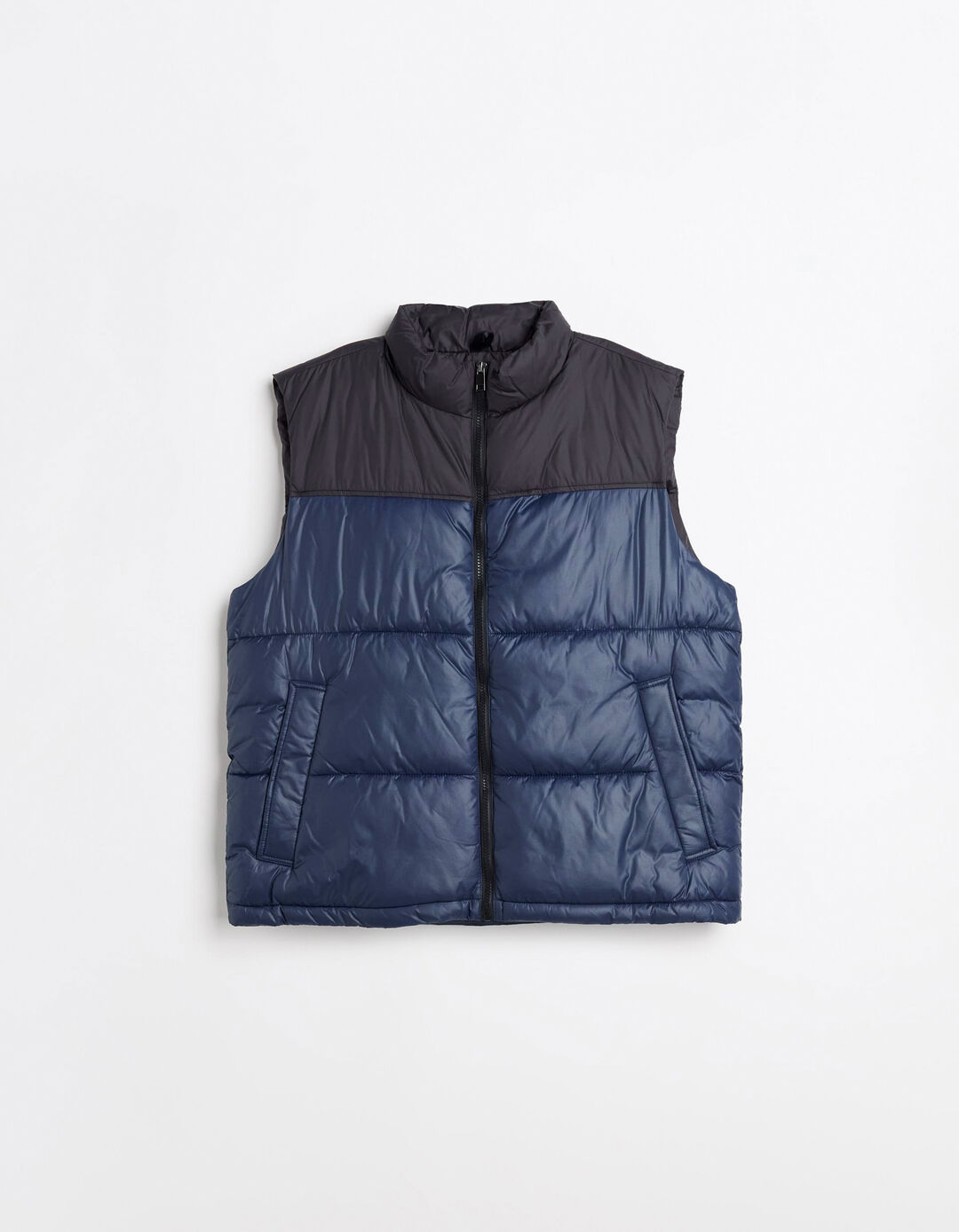 Colete Acolchoado, Homem, Azul Escuro