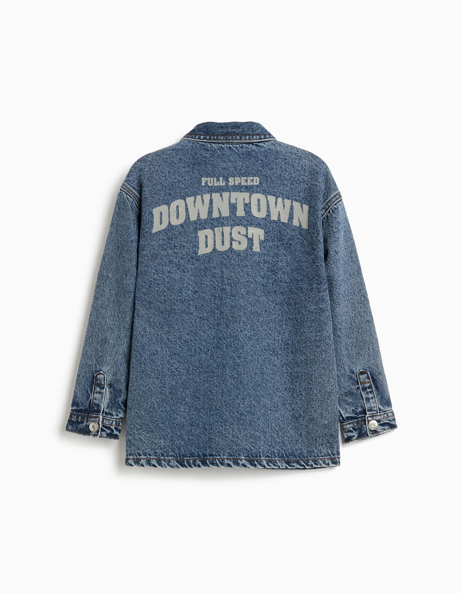 Comprar Online Sobrecamisa de Ganga, Menino, Azul 