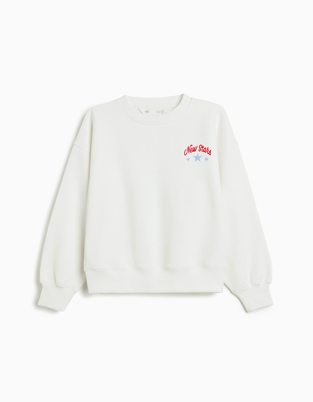 Sweatshirt, de Felpa Menina, Branco