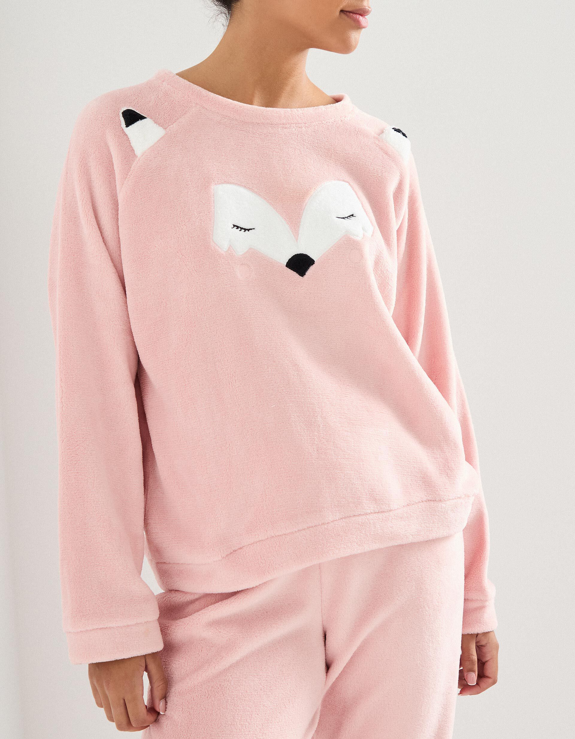 Comprar Online Pijama Polar Aveludado, Mulher, Rosa Claro