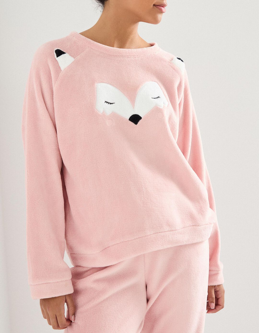 Pijama, Mulher, Rosa Claro