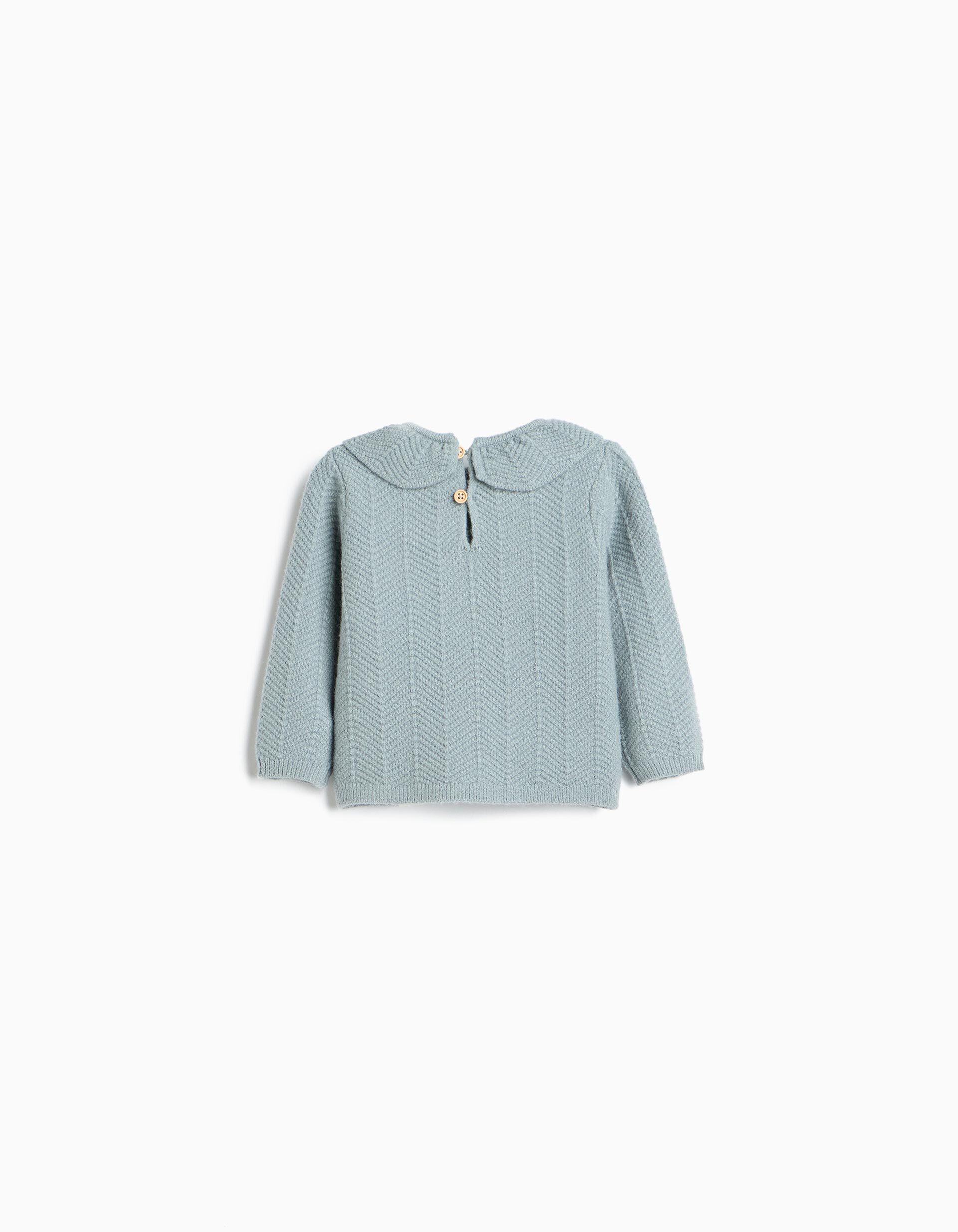 Comprar Online Camisola De Malha, Menina, Cinzento