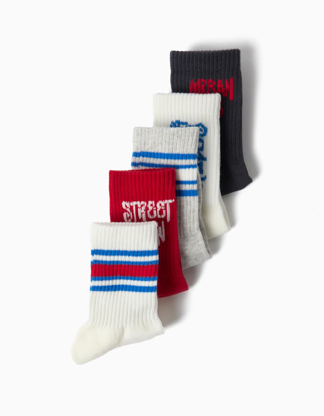 Pack 5 Pares De Meias, Menino, Multicolor