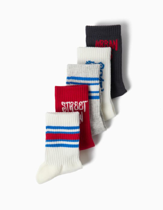Comprar Online Pack 5 Pares De Meias, Menino, Multicolor