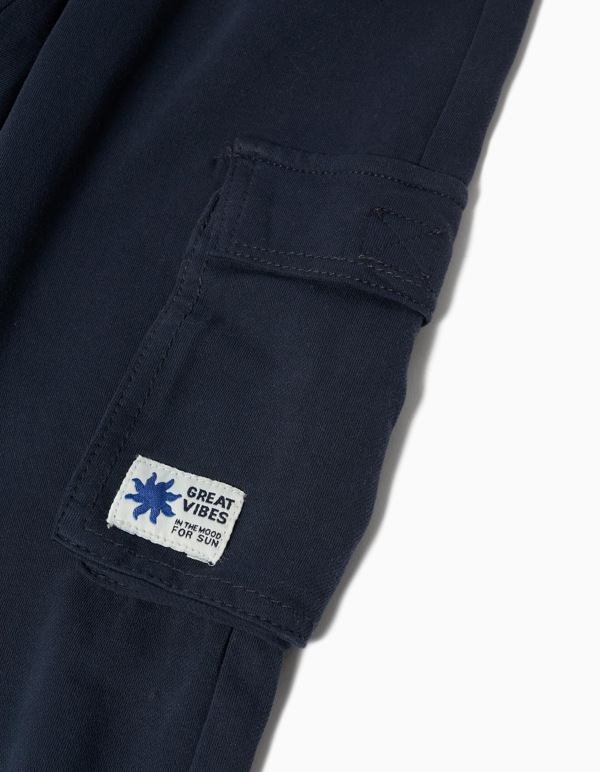Comprar Online Joggers Cargo, Menino, Azul Escuro 