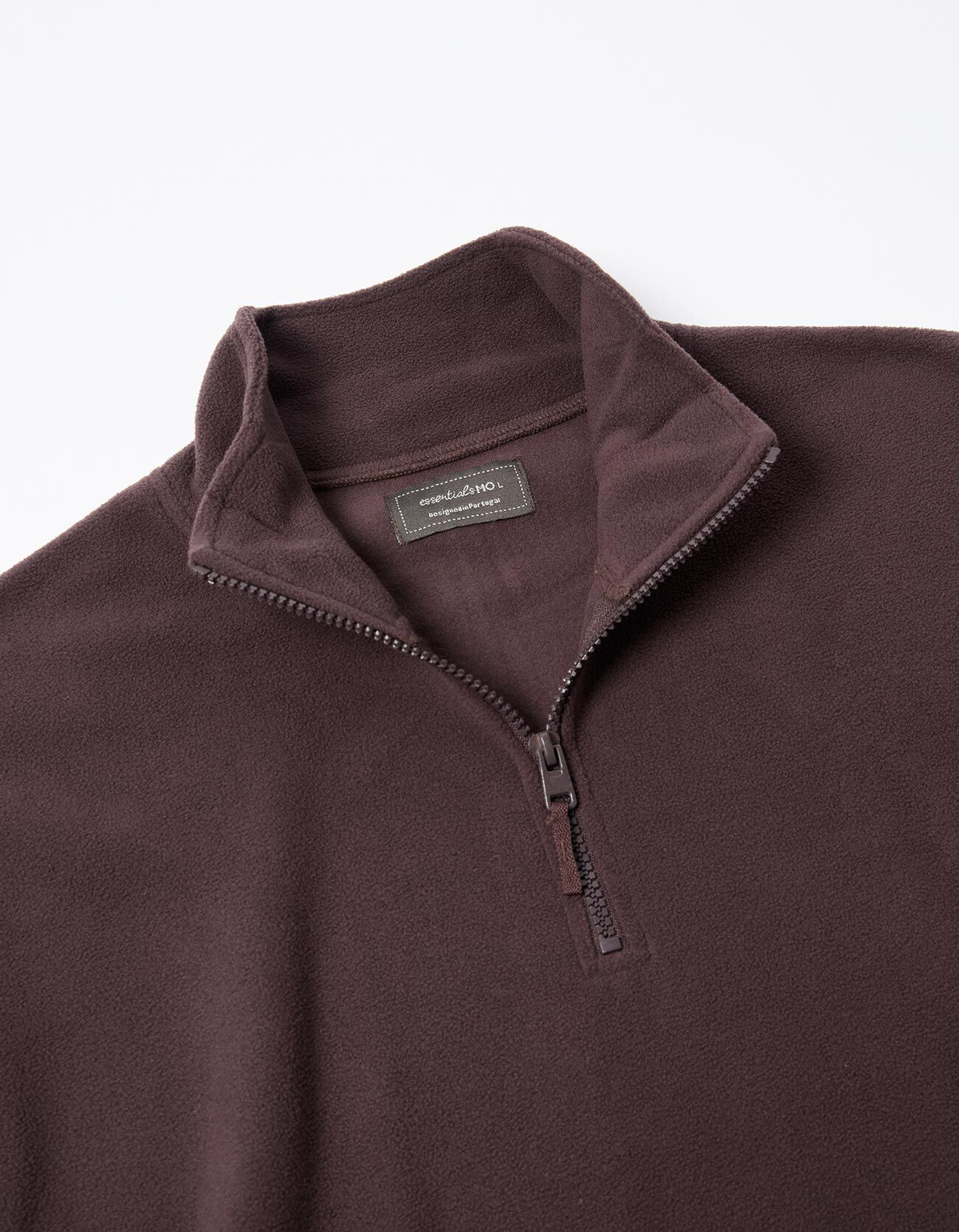 Comprar Online Camisola Polar, Homem, Castanho Escuro