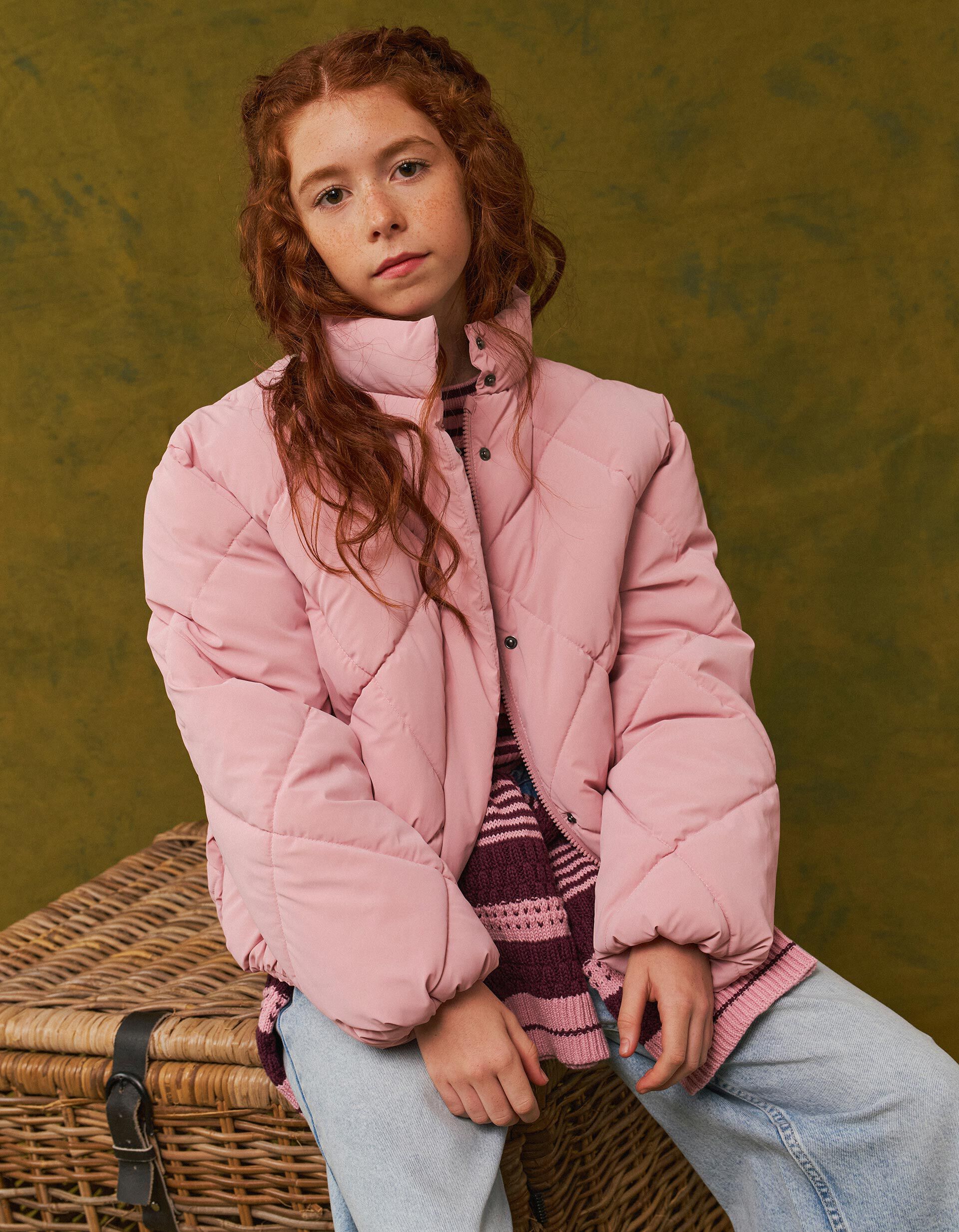 Comprar Online Blus&atilde;o Acolchoado, Menina, Rosa 
