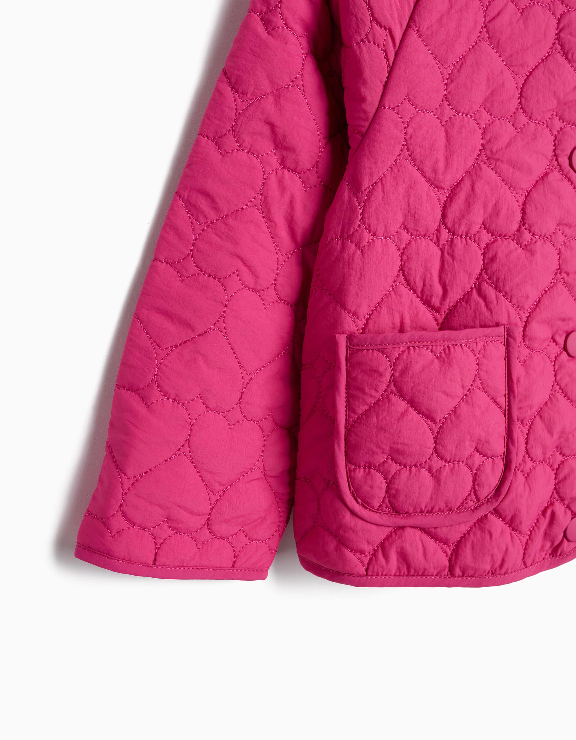 Comprar Online Casaco Acolchoado, Menina, Rosa Escuro