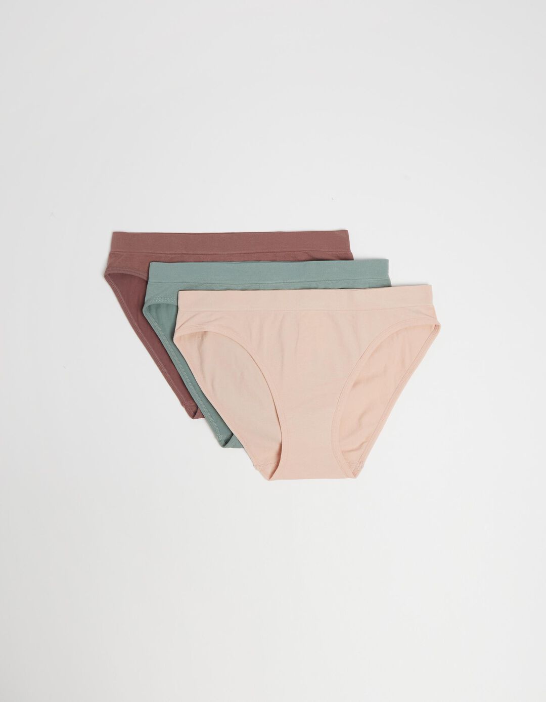 Pack 3 Seamless Panties, Women, Multicolor