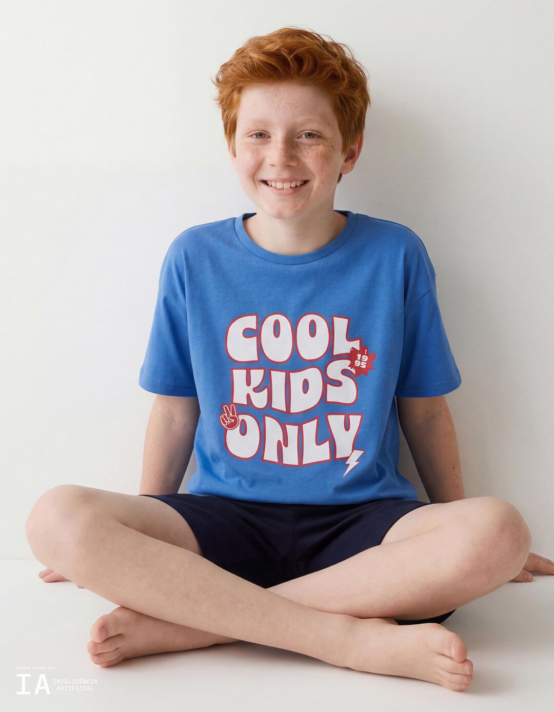 Pijama, Menino, Azul