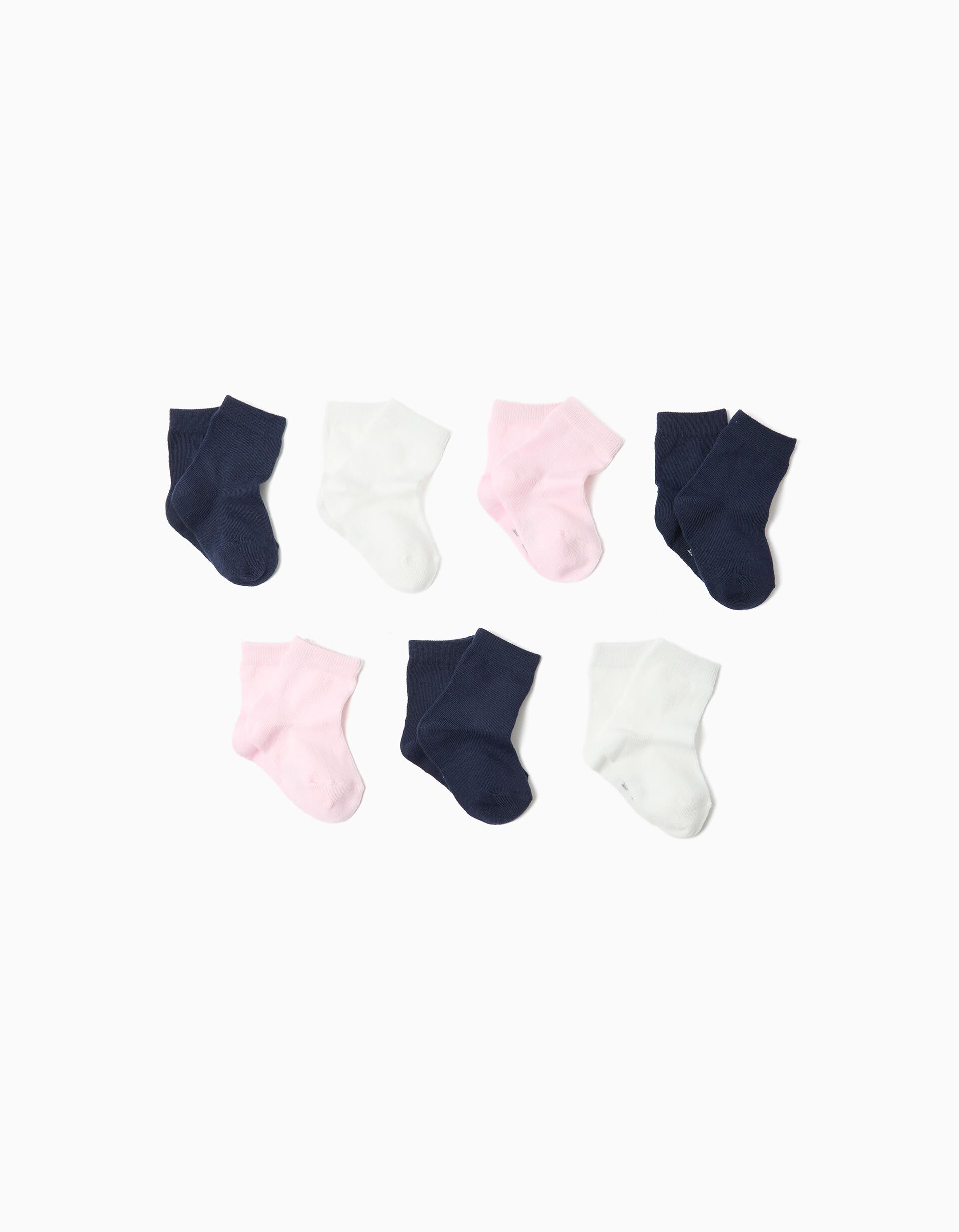 Comprar Online Pack 7 Pares de Meias, Menina, Multicor