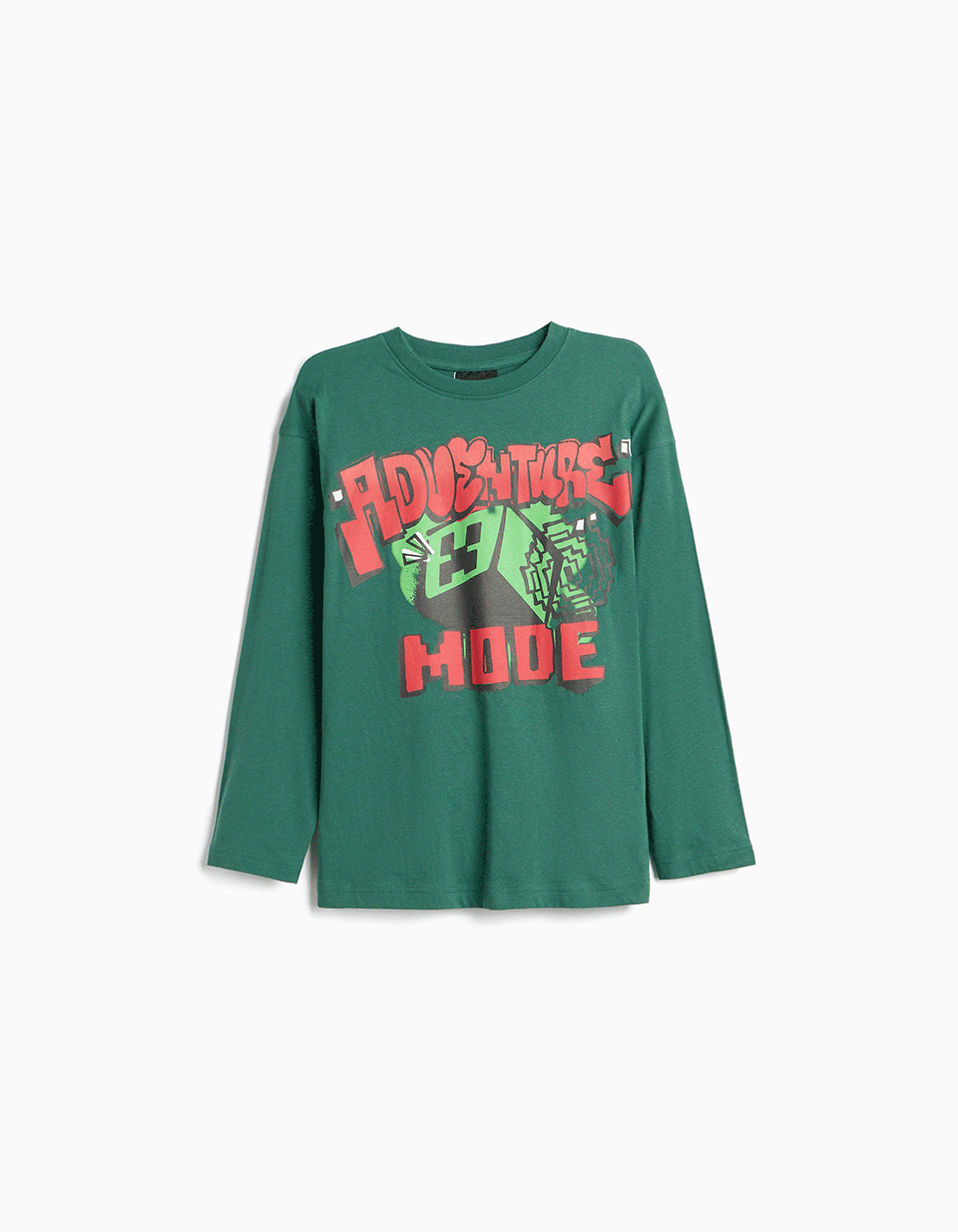 Comprar Online T-shirt 'Minecraft', Menino, Verde