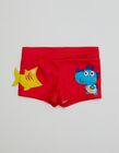 Swim shorts, Baby Boys, Red