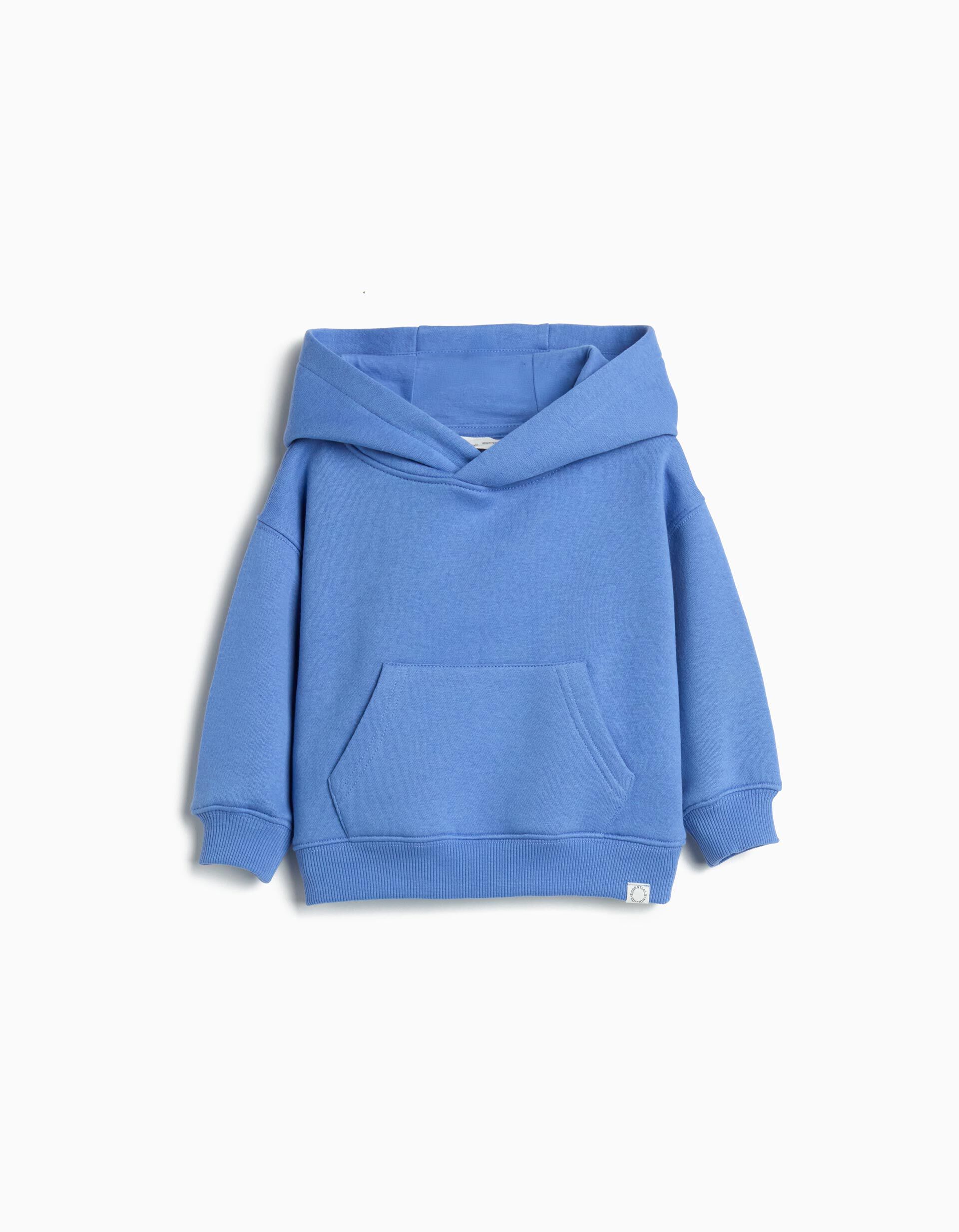 Comprar Online Sweatshirt com Capuz, Menino, Azul
