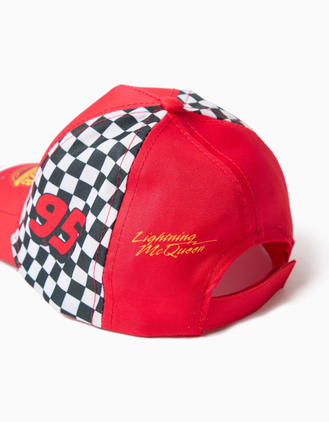 Bon&eacute; "Cars", Menino, Vermelho