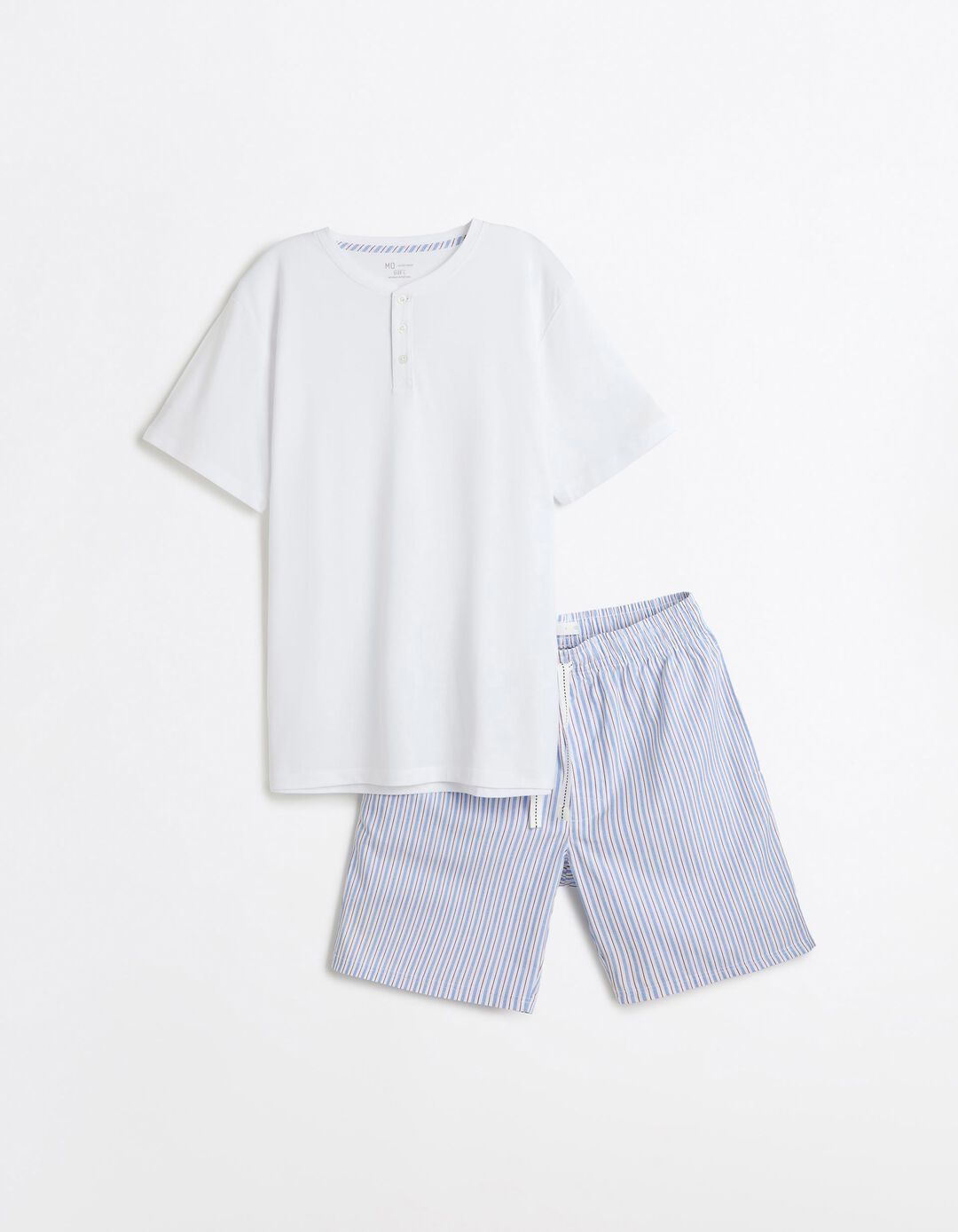 Pijama Jersey, Homem, Branco
