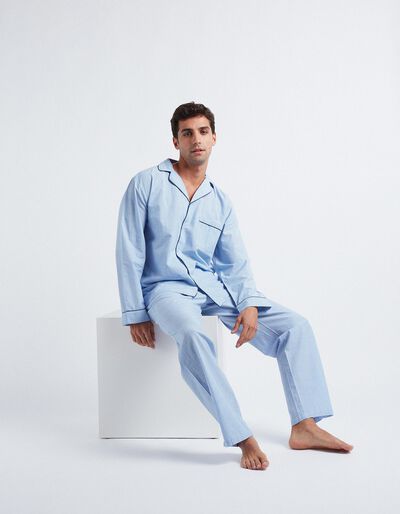 Pijama Bolso, Homem, Azul