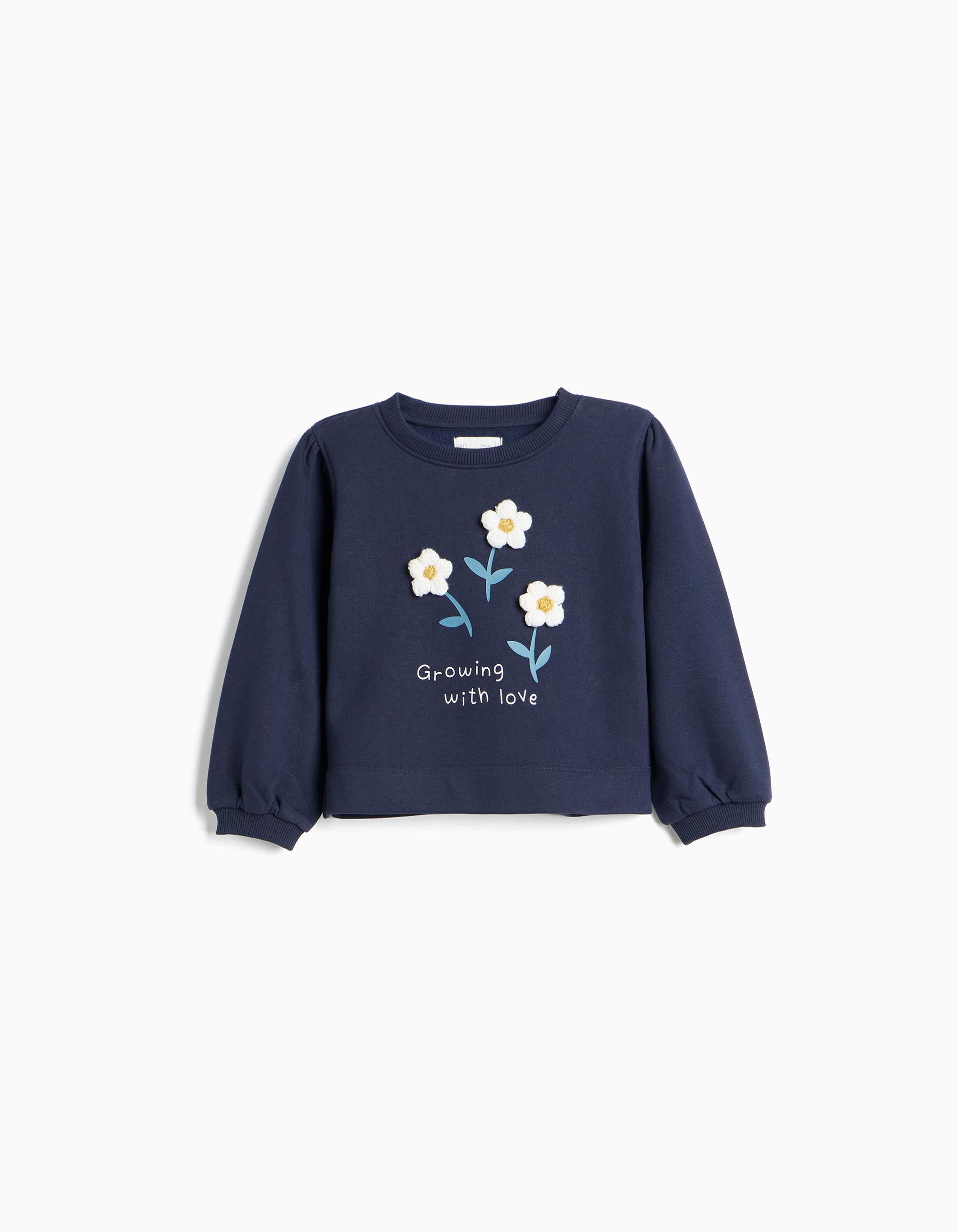 Comprar Online Sweatshirt, Menina, Azul Escuro