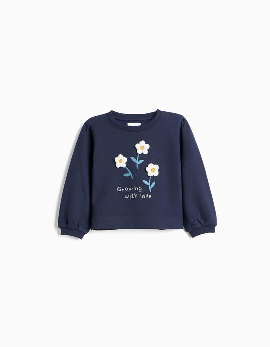 Comprar Online Sweatshirt, Menina, Azul Escuro