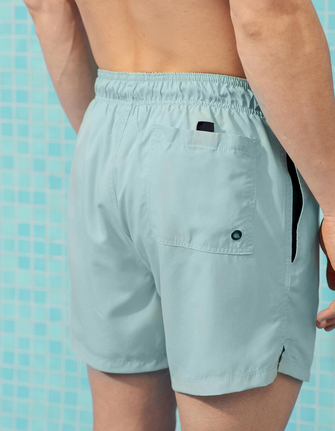 Cal&ccedil;&otilde;es de Banho, Homem, Azul Claro