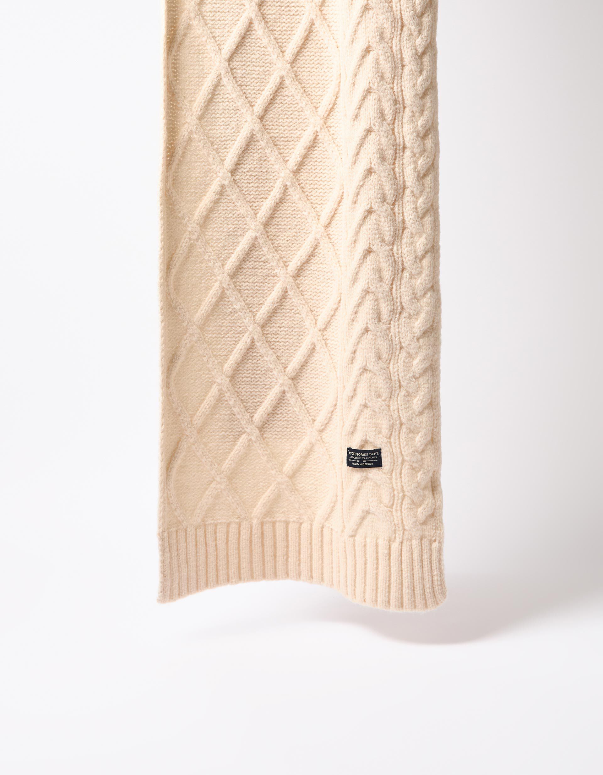 Comprar Online Cachecol em Malha, Homem, Bege