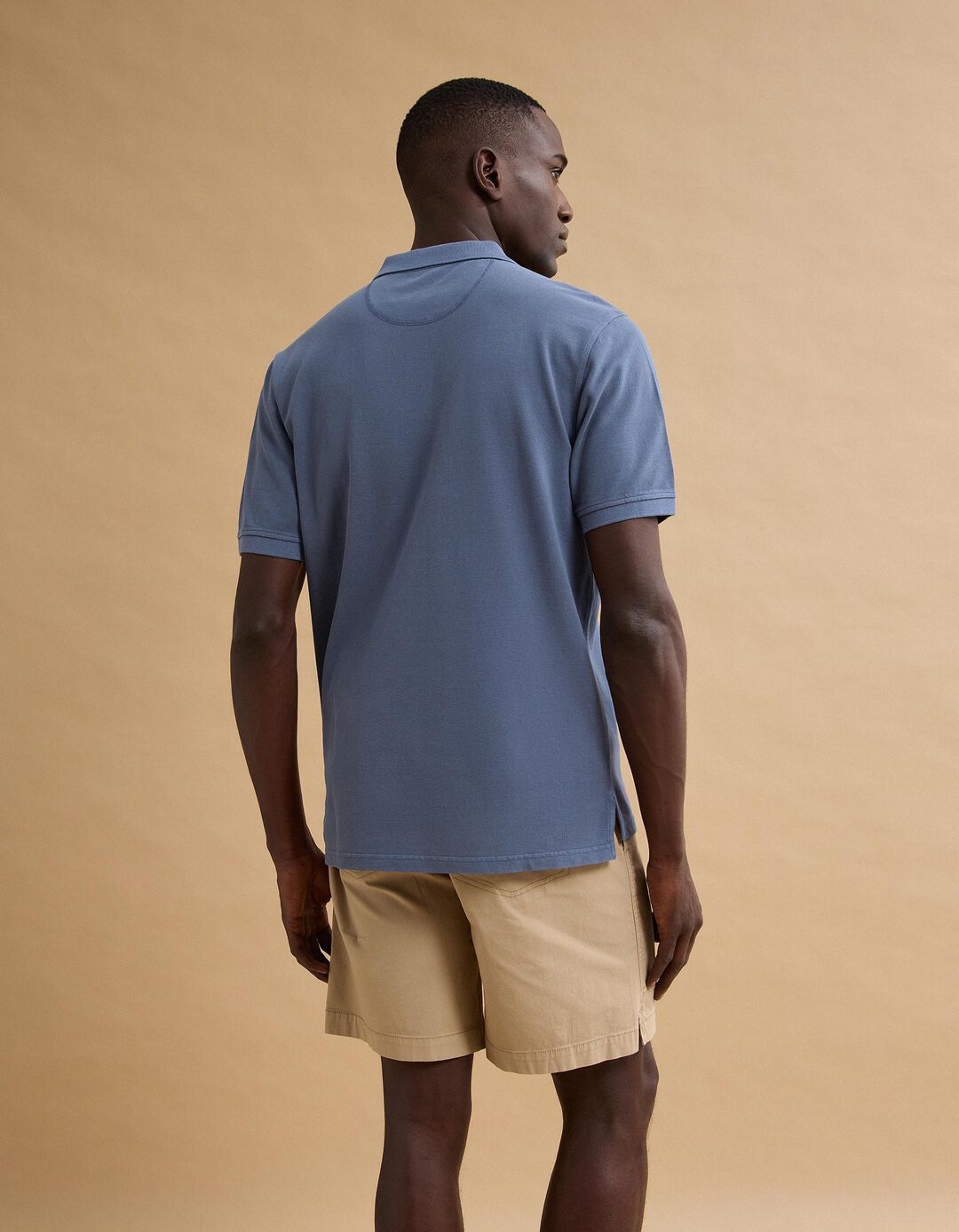 Polo Piquet, Homem, Azul