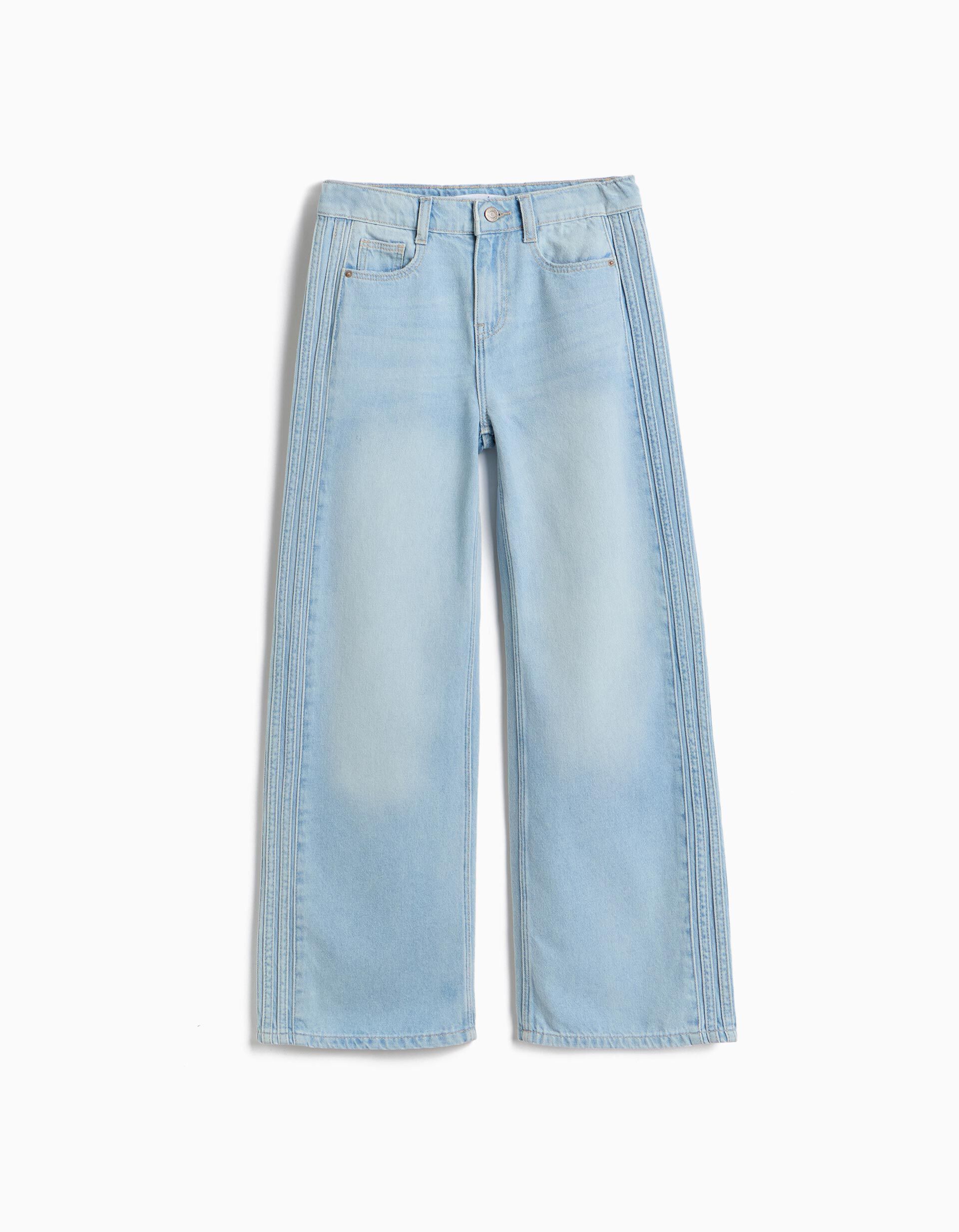 Comprar Online Cal&ccedil;as De Ganga 'Wide Leg', Menina, Azul