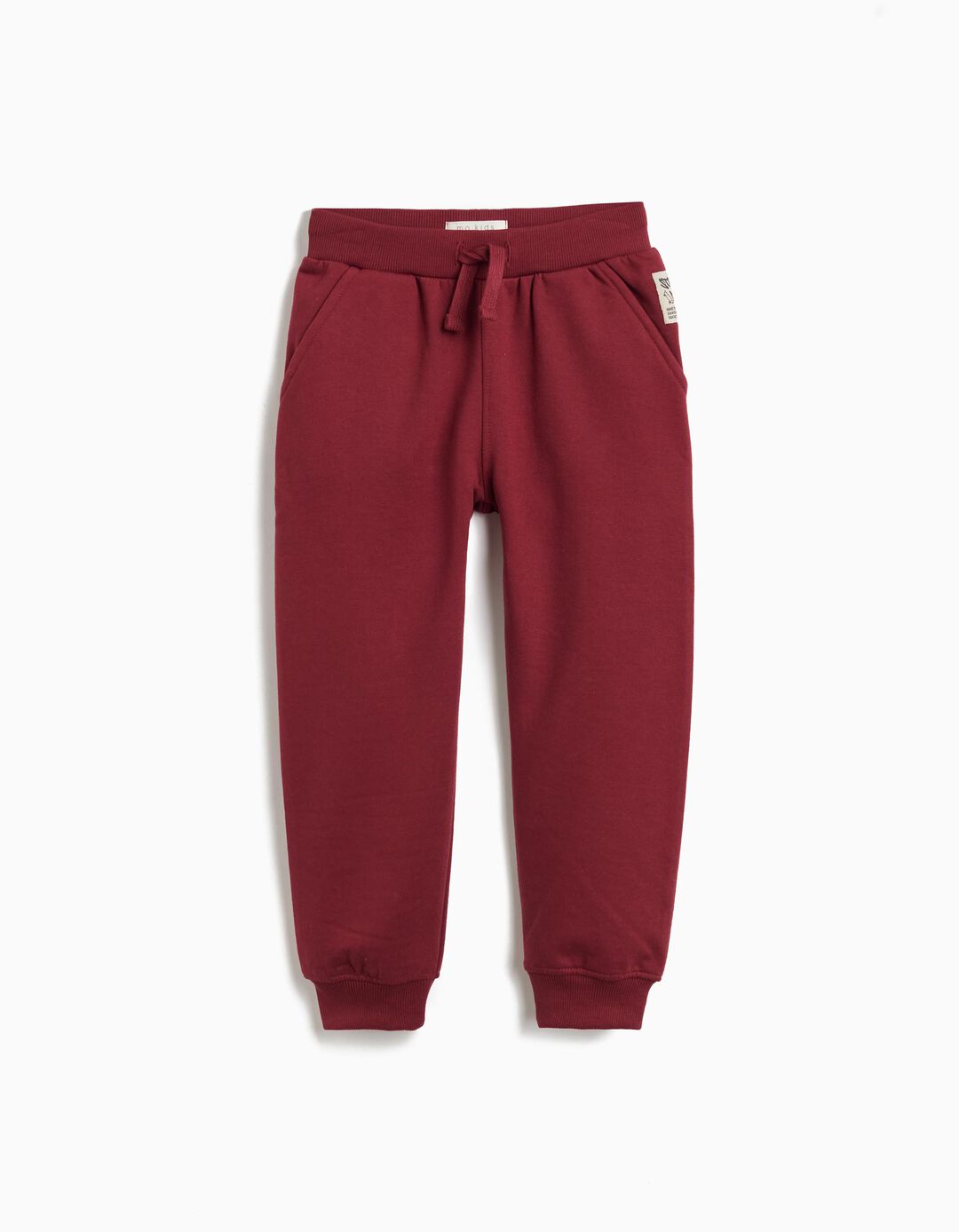 Calças de Jogging, Menino, Vermelho Escuro 